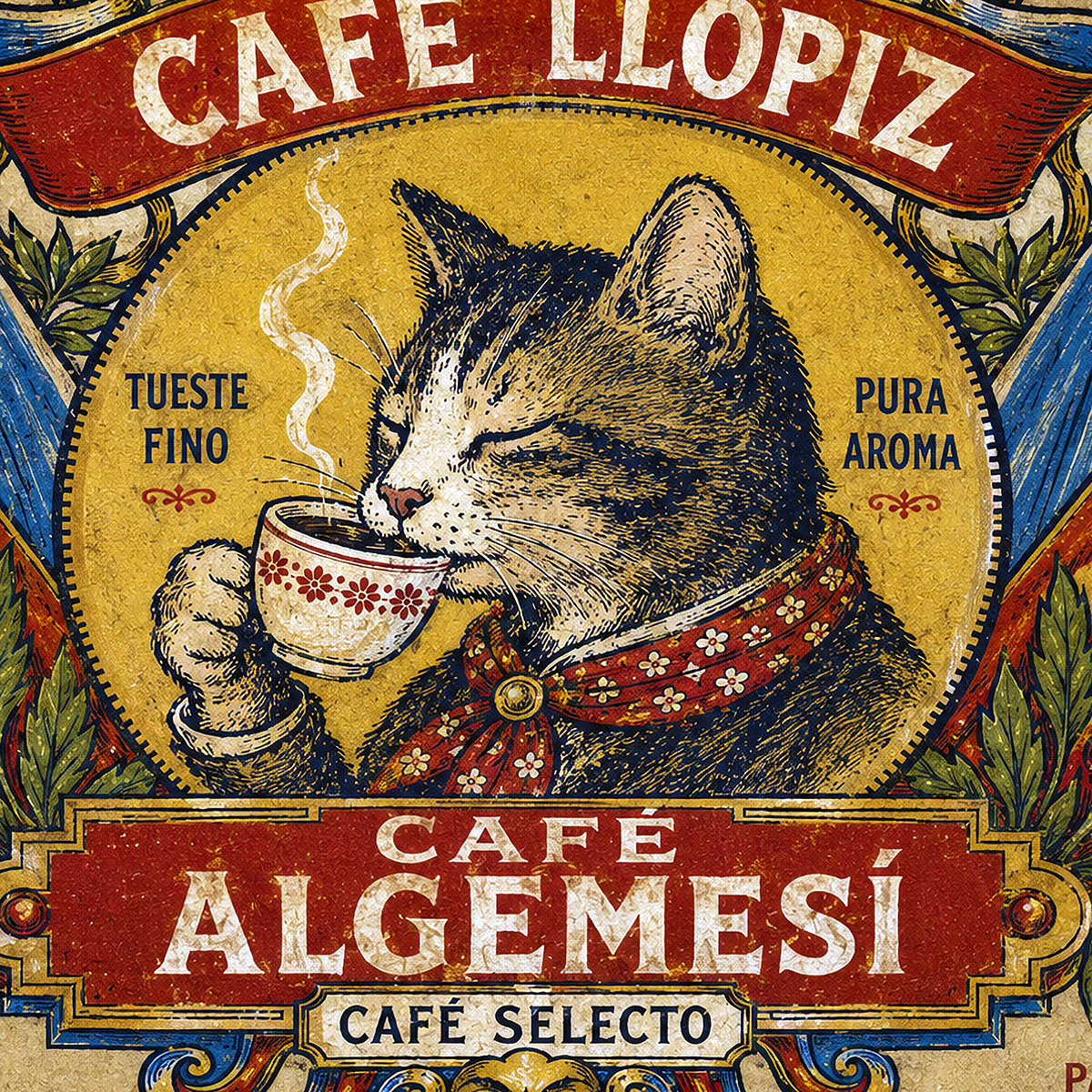 Cafe Llopiz Cat Coffee