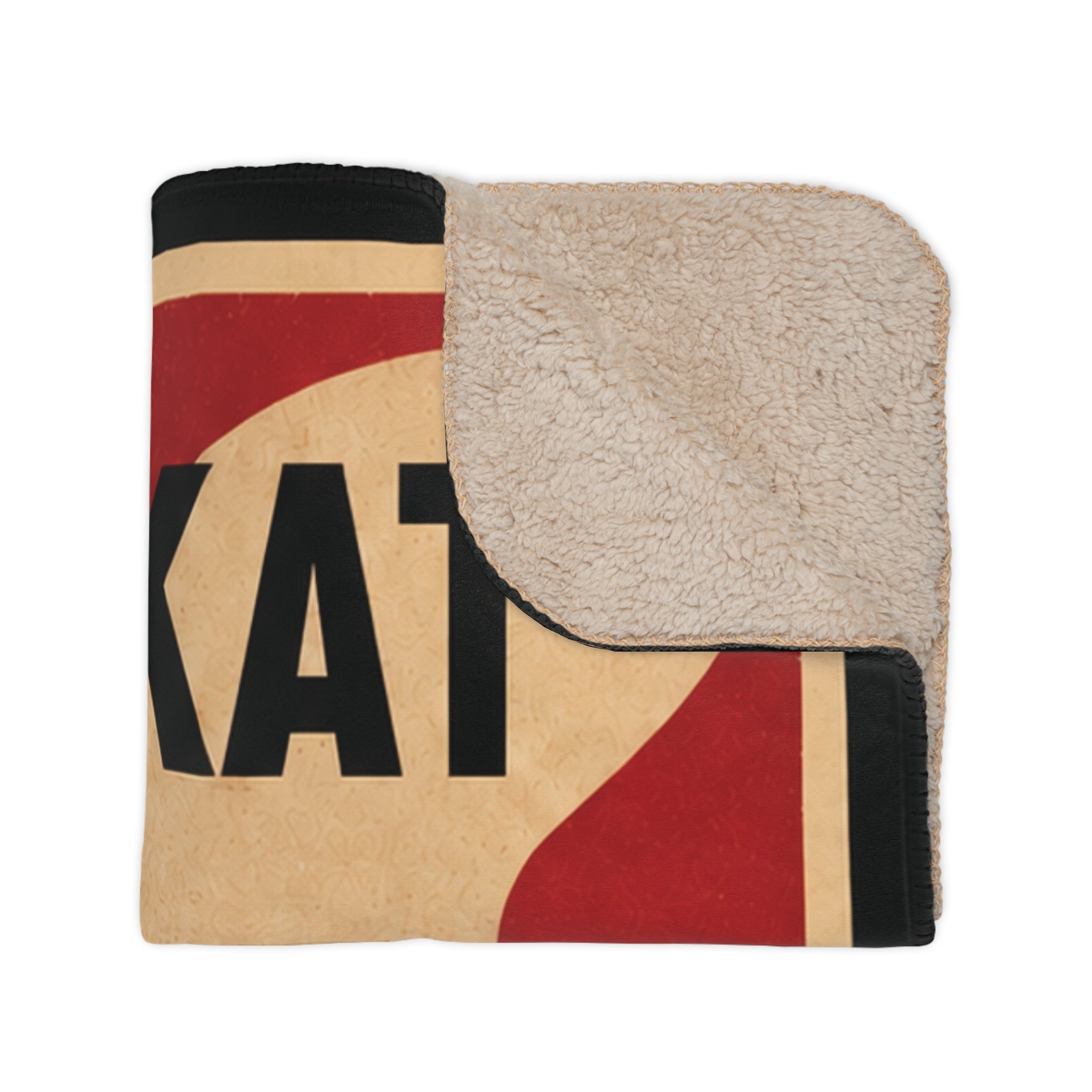 Cafe Kit Kat - Lightning Eyes - Japanese - Fleece Throw
