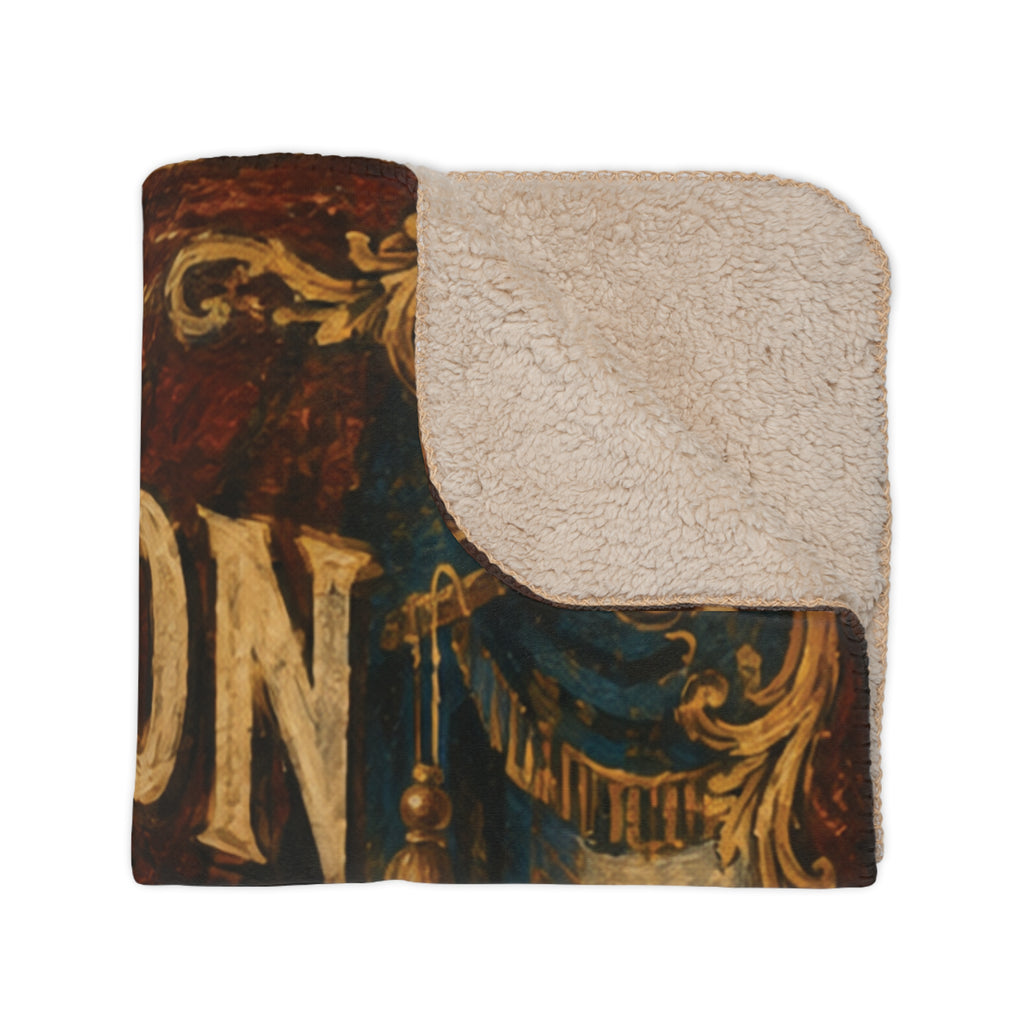 Queenly & Son Coffee - Royal Cat - Fleece Throw