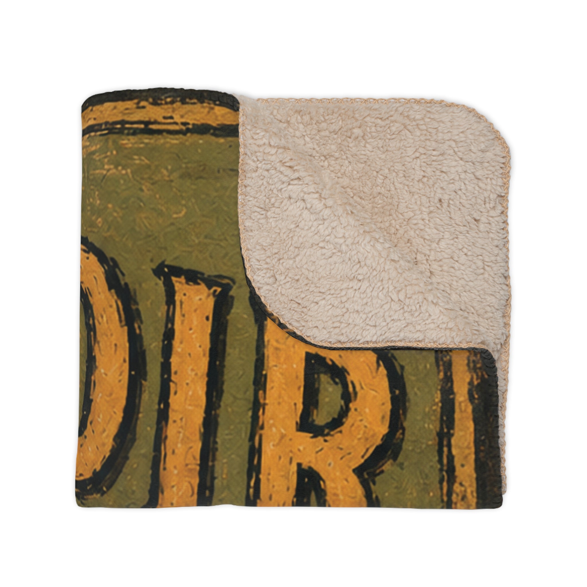 Cafe Noir - Black Cat and Coffee - Fleece Throw