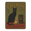 Cafe Noir - Black Cat and Coffee - Fleece Throw